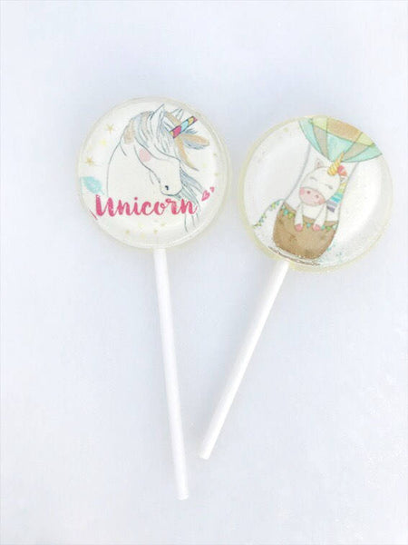 Unicorn lollipops / Unicorn Party / set of 25 / party favor / kids party /Unicorn /Unicorn birthday / Unicorn party favors / Lolli-lollies