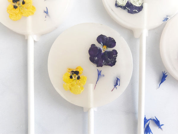 Flower Lollipop  -Spring Flower Lollipop - Flower lollipop gift - Mother's day lollipop gift - Mother's day flowers