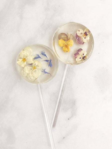 Spring Favor - Flower Lollipop - Candy Flowers - Spring Lollipop - Garden Lollipop - Flower Favor - Spring Flower - Favor lollipop