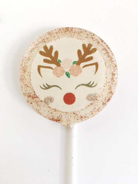 Deer Christmas Lollipop - Set of 6