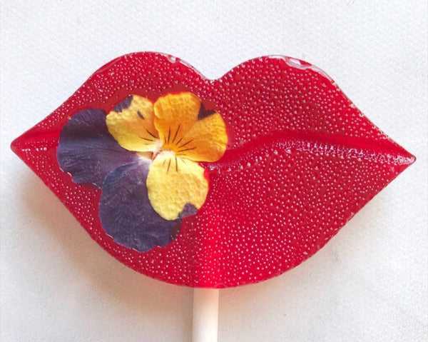 Red Lips Lollipops - Valentine Day Lollipop - Set of 6