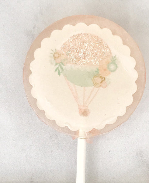 Hot Air Balloon Lollipops - Set of 6